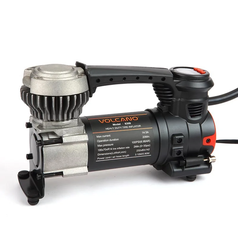 DC 12V Heavy Duty Tire Inflator With Digital Gauge