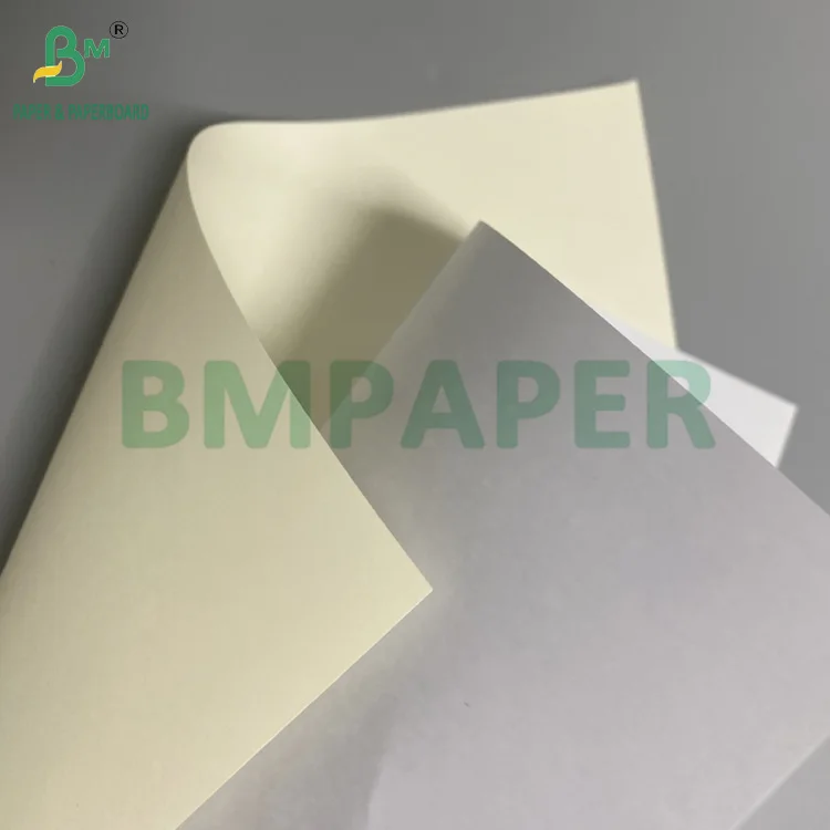 70g 75g Book Paper Sheet Format Uncoated Offset Paper White Cream Color