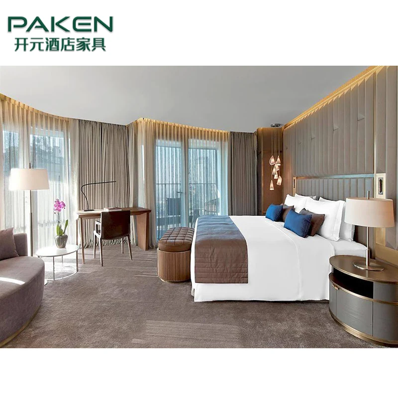 Дубай FF & Электронная гостиничная мебель King изголовье кровати мебель для спальни дерево 5 звездочный отель мебель для гостиной
