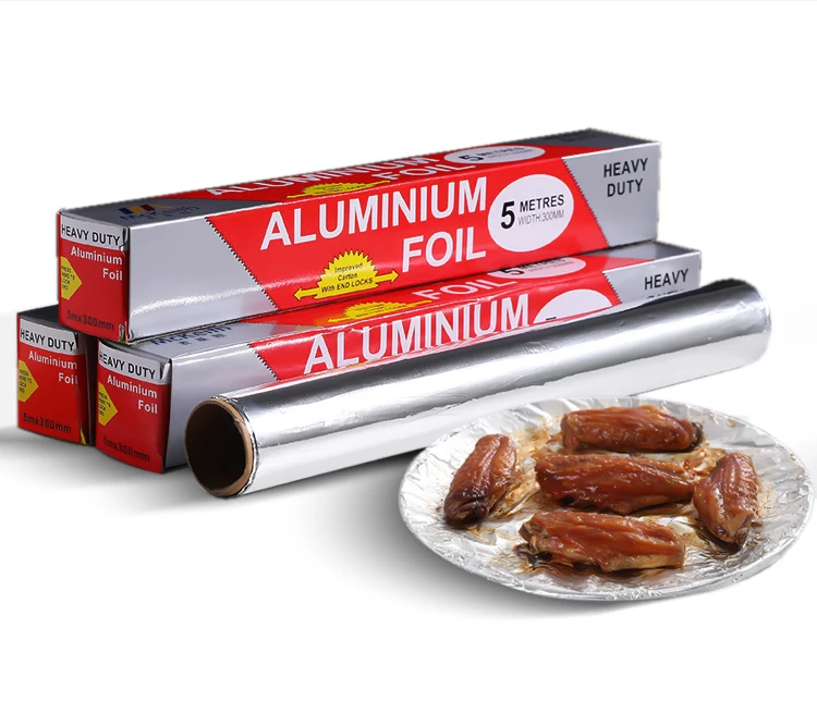 Eco-Friendly Food Grade Aluminum Foil Paper Gold For Kitchenware!