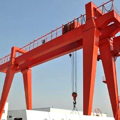 MGA can disassemble 3 tons of large mechanical wireless crane remote control manufacturing double beam rail gantry crane