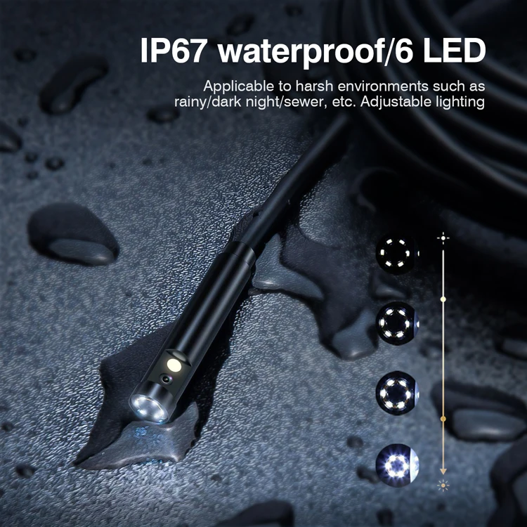 Diagnostic Tool Inspect Camera Car Engine Carbon Deposit Inspect Camera Borescope Industrial Endoscope Pipe Inspection Endoscope