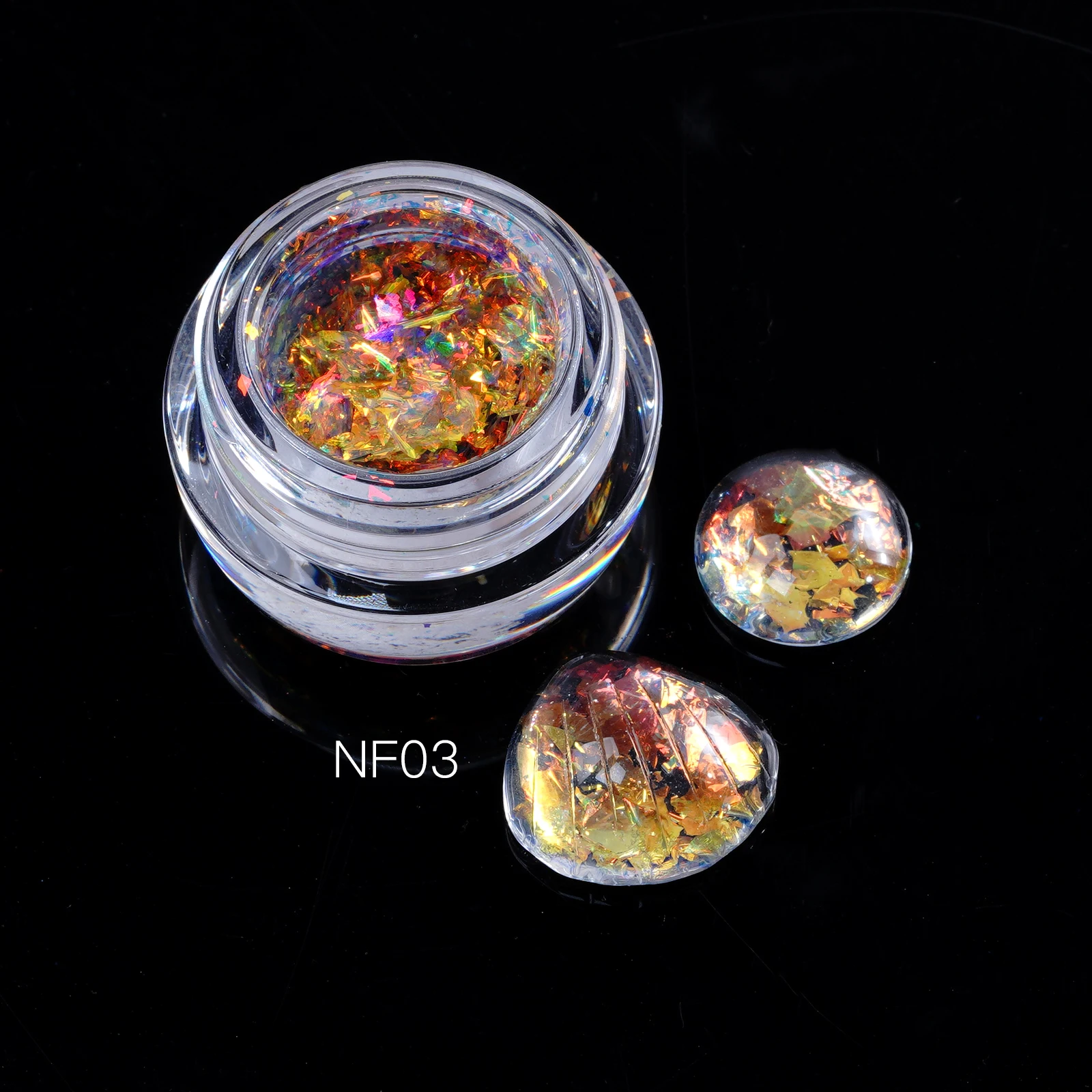 Nail Supplier Direct Offer Chameleon Flakes Nail Powder