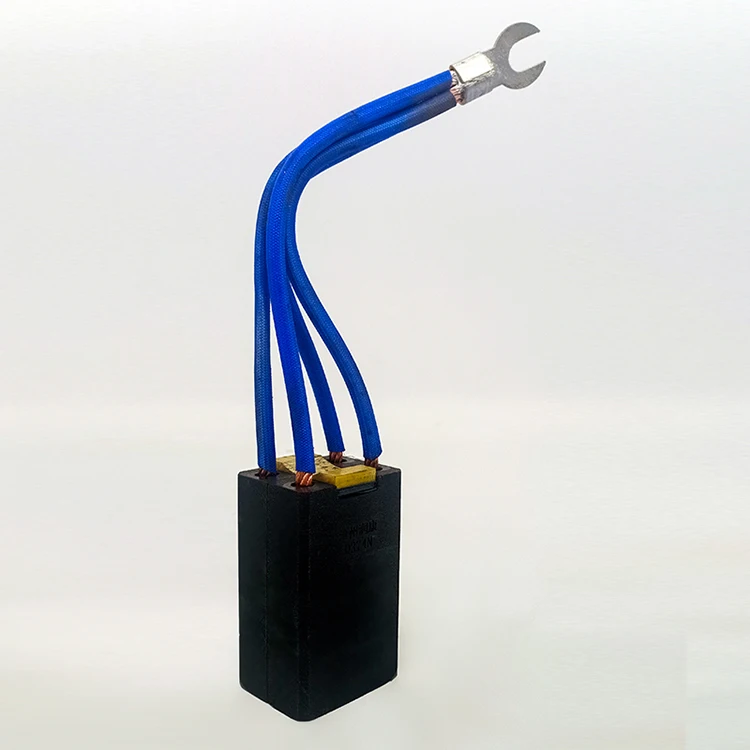 Motor generator rotating slip ring carbon brush copper carbon brush