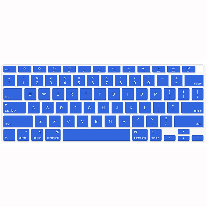 Силиконовый чехол для клавиатуры с американской раскладкой 2020 Macbook Air 13 A2179 A2337