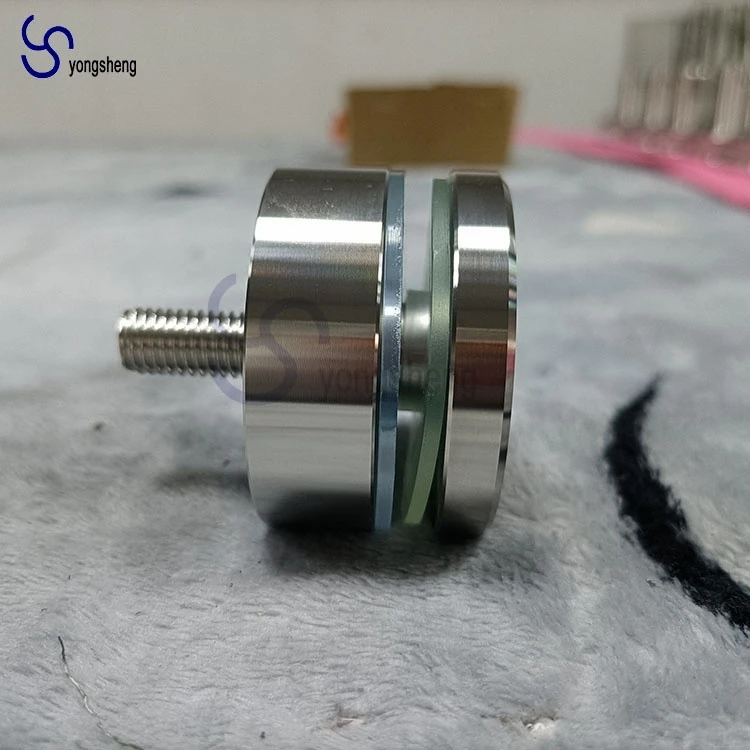 Stainless steel frameless  glass railing system holder glass standoff