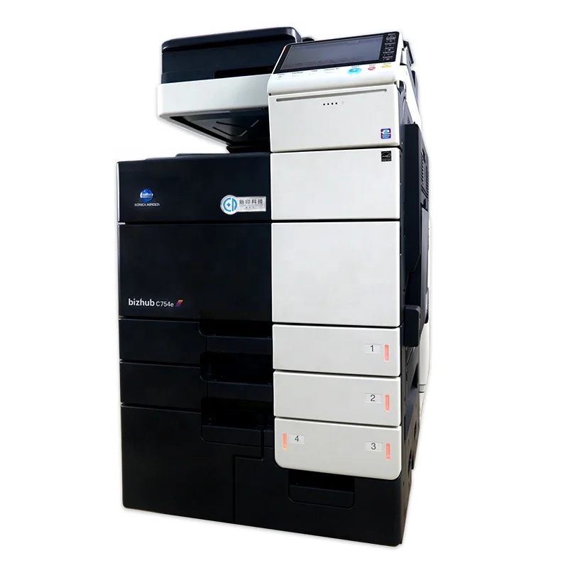 Refurbished A3 a Color Laser Printer for Office Konica Minolta Bizhub C554 C454 C654 C364 Used Copier A4