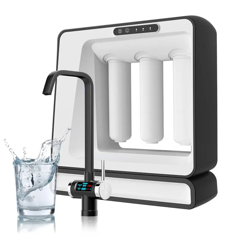 NSF Certified 7 Stage Mineral Alkaline Water Filter Replacement Drinking Water Filter Tankless RO System