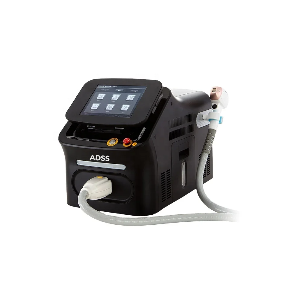 ADSS beauty salon equipment portable 808nm diode laser hair removal machine