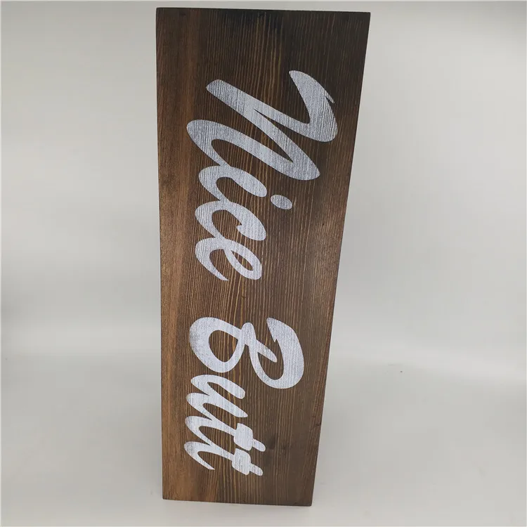 Rustic style handicraft garden pine wood bark flower pot planter