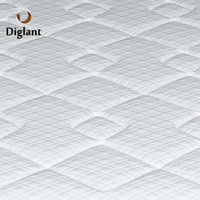 D58 Diglant hotel bedroom furniture soft compressed sponge queen size hotel euro pillow top luxury spring mattress