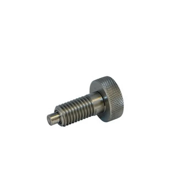 OEM Stainless Steel Knurled Knob Hand Retractable Spring Plunger
