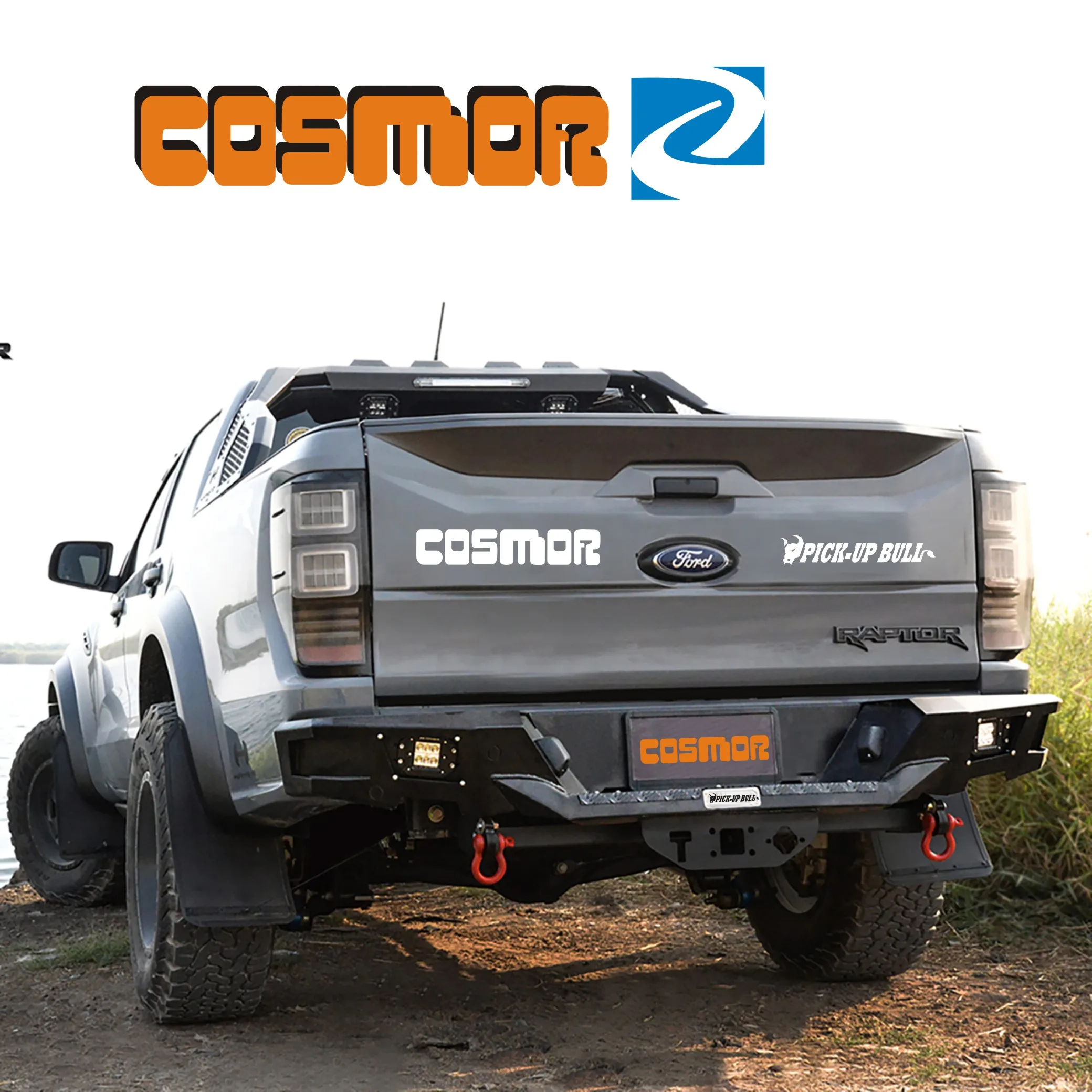  Стальной задний бампер для Ford Ranger Raptor