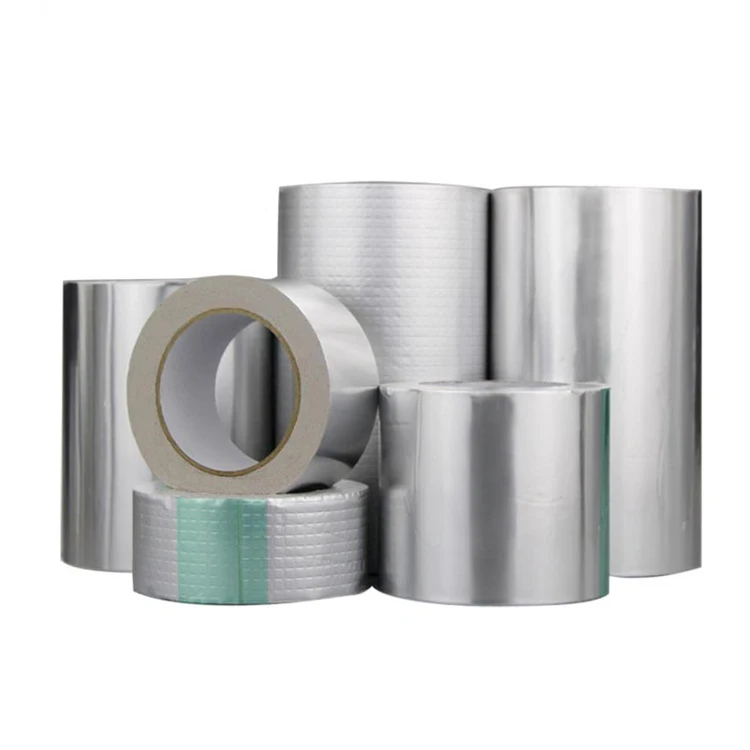 Self-adhesive aluminum foil butyl tape Badly damaged Metal roofing construction Super waterproof sealing tape
