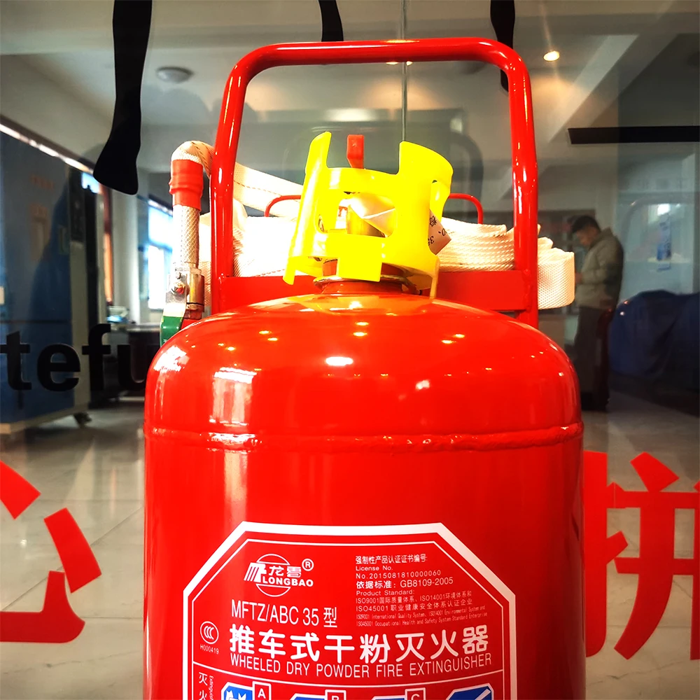 Hot Selling 50kg ABC Wheeled Dry Powder Fire Extinguisher 25 Kgs With Cheap Price