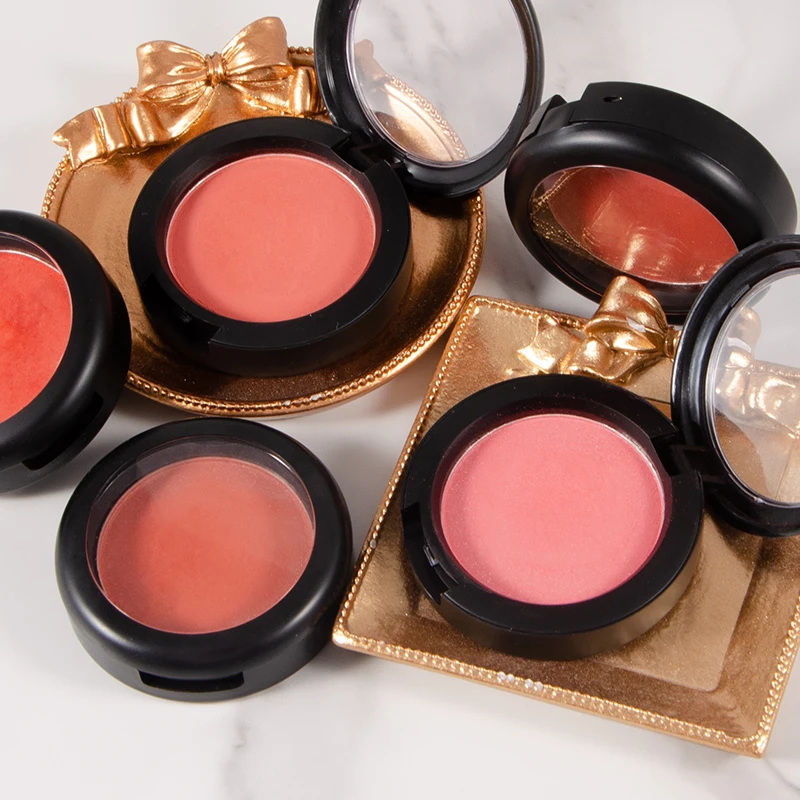 Long lasting waterproof cosmetics private label 5 color blush makeup