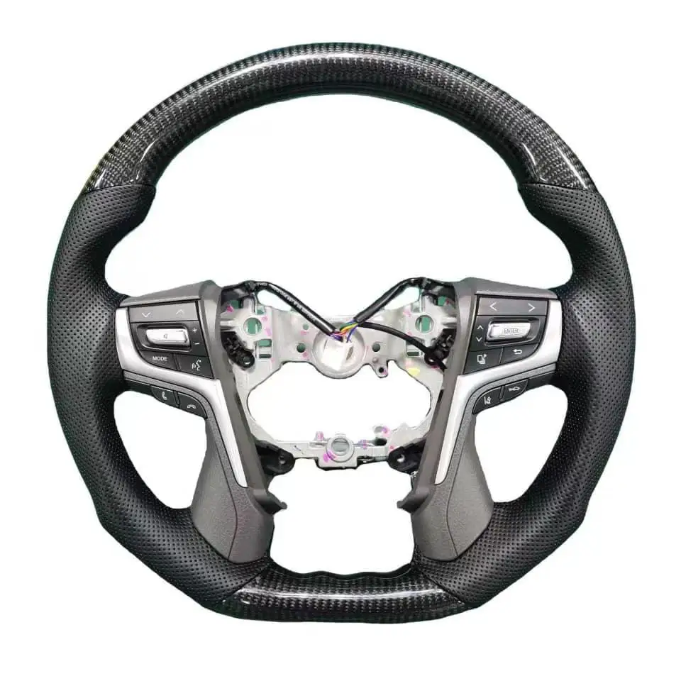 Steering Wheel for Land Cruiser 79 LC70 Assembly Carbon fiber steering wheel for Premio 4 runner alphard avensis