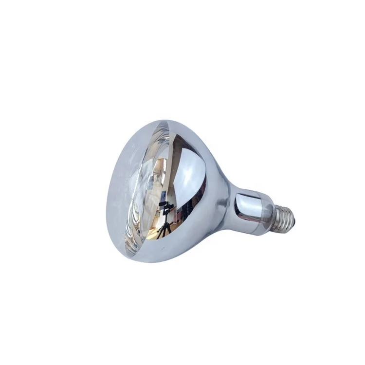 High Power 375W food heat lamp food heater bulb Electric Waterproof Infrared Heating Lamp Halogen Light Bulbs for Sale