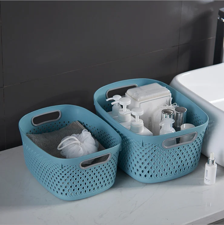 New hot sale hot sale plastic Material and home storage and decoration Use storage basket