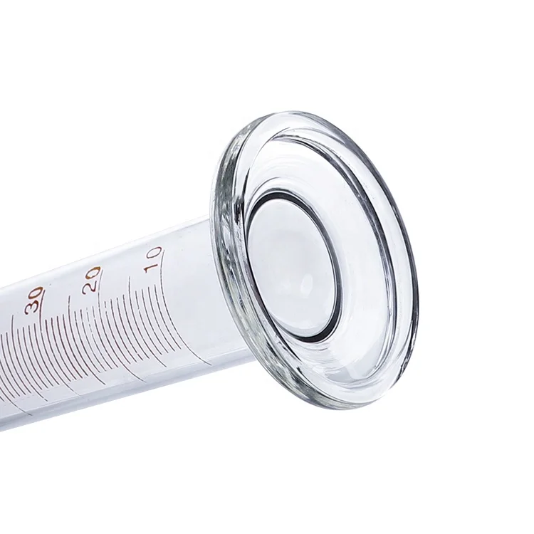 5ml to 2000ml Laboratory Hexagon Glass Base Borosilicate Glass Measuring Cylinder with Spout