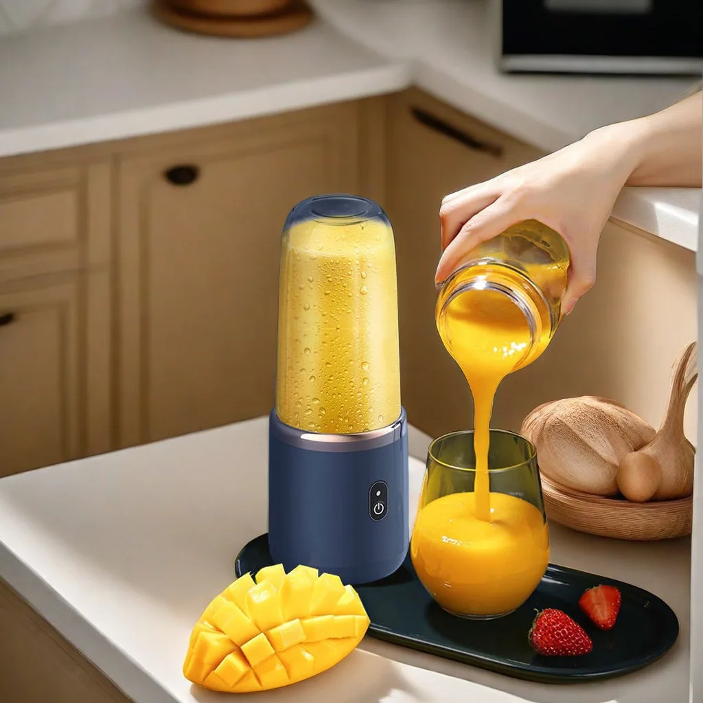 Good Price Household Juicer Cup Fresh Fruit Mixer 450ml Handheld Bottle Blender