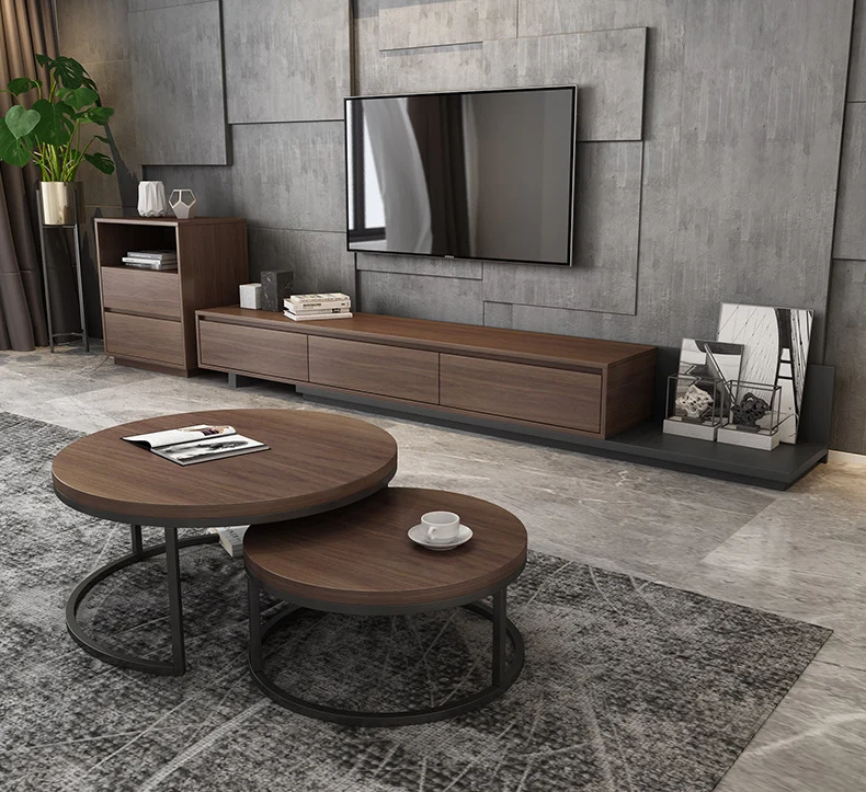 2024 New Design Save Space Modern Coffee Table High Quality Metal   JY-C223