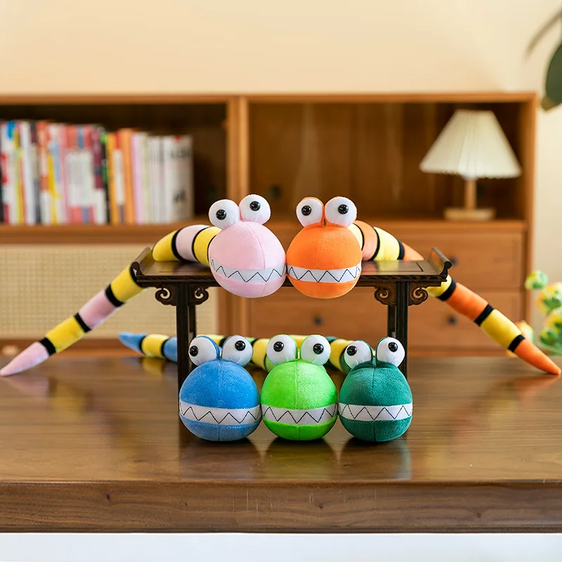 Cartoon Snake Soft Toys Kids Dolls New Year Mascot Company Gifts Cute Cartoon Plush Snake Stuffed Animal Toys for Children