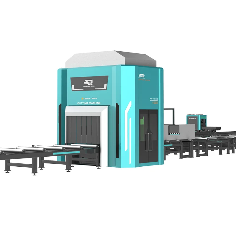 12000W 20000W 30000W 12KW 20KW 30KW Channel beam I U C H beam hbeam  h-beam fiber laser cutting machine line