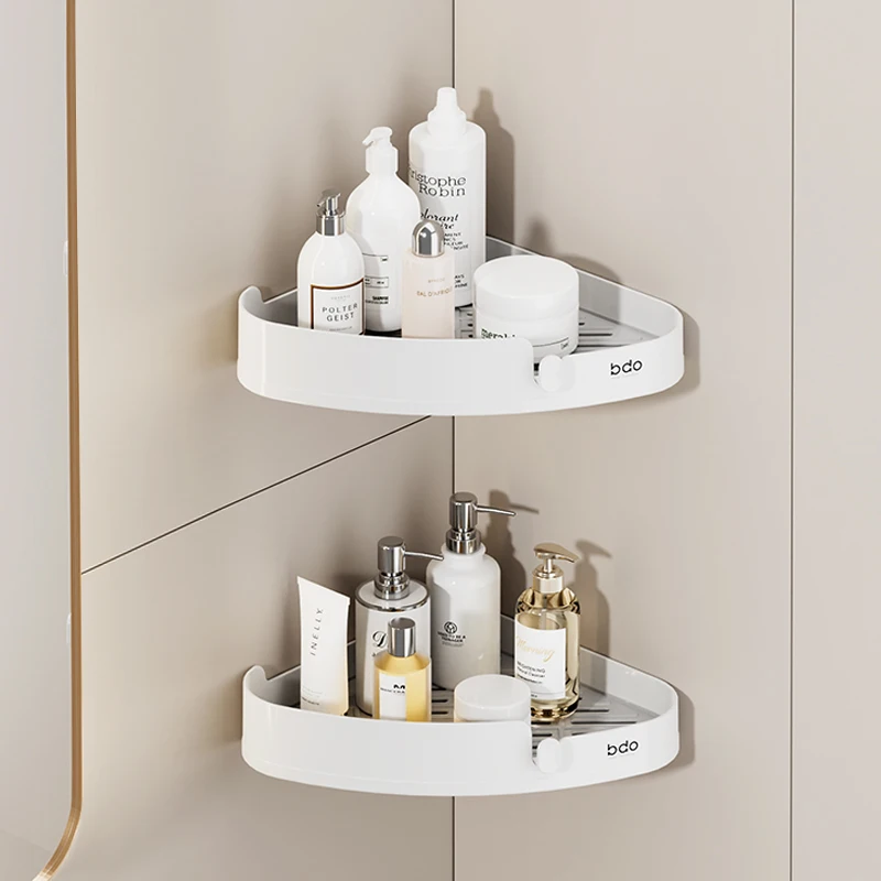 Bathroom Organizer Vacuum Suction cup Bathroom Shelf Bathroom Organizer Storage Shelf Basket For shower caddy