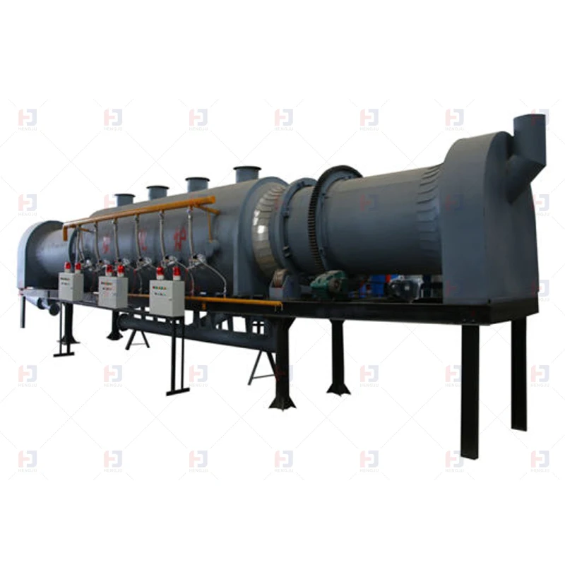 Activated carbon furnaces continuous carbonization furnace biochar carbonizing kiln