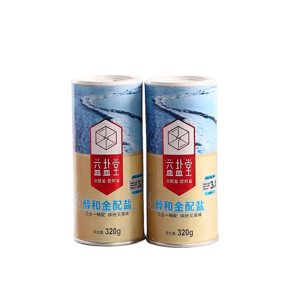 Wholesale cylinder boxes coffee round box paper tube packaging for
