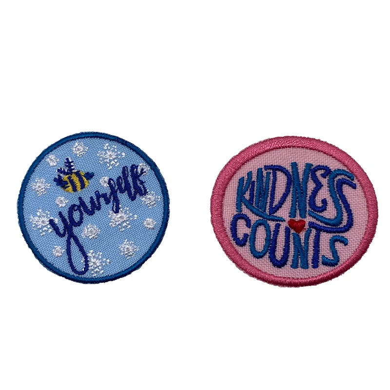 Embroidery Patches Iron Embroidered Hat Patches Patch For Hat Factory Price Custom Design Iron On Embroidered