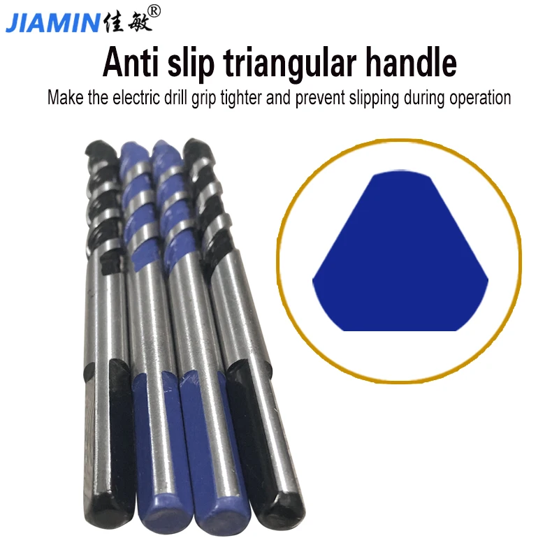 multifunctional tungsten carbide hard alloy material triangular drill bits,used for ceramic tiles, walls,rock panels, marble