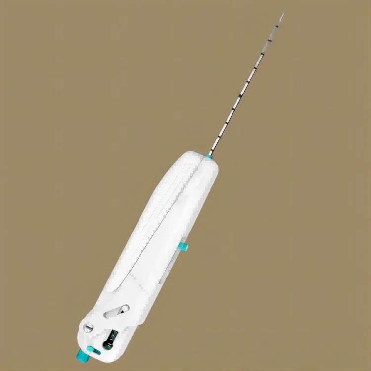 Semi automatic trucut biopsy needle 14g guide guns mostly for prostate disposable medical biopsy needle hospital