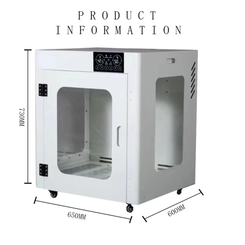 gentle and efficient pet drying box dog blow dryer fur me pet grooming vacuum kit quiet for business or home