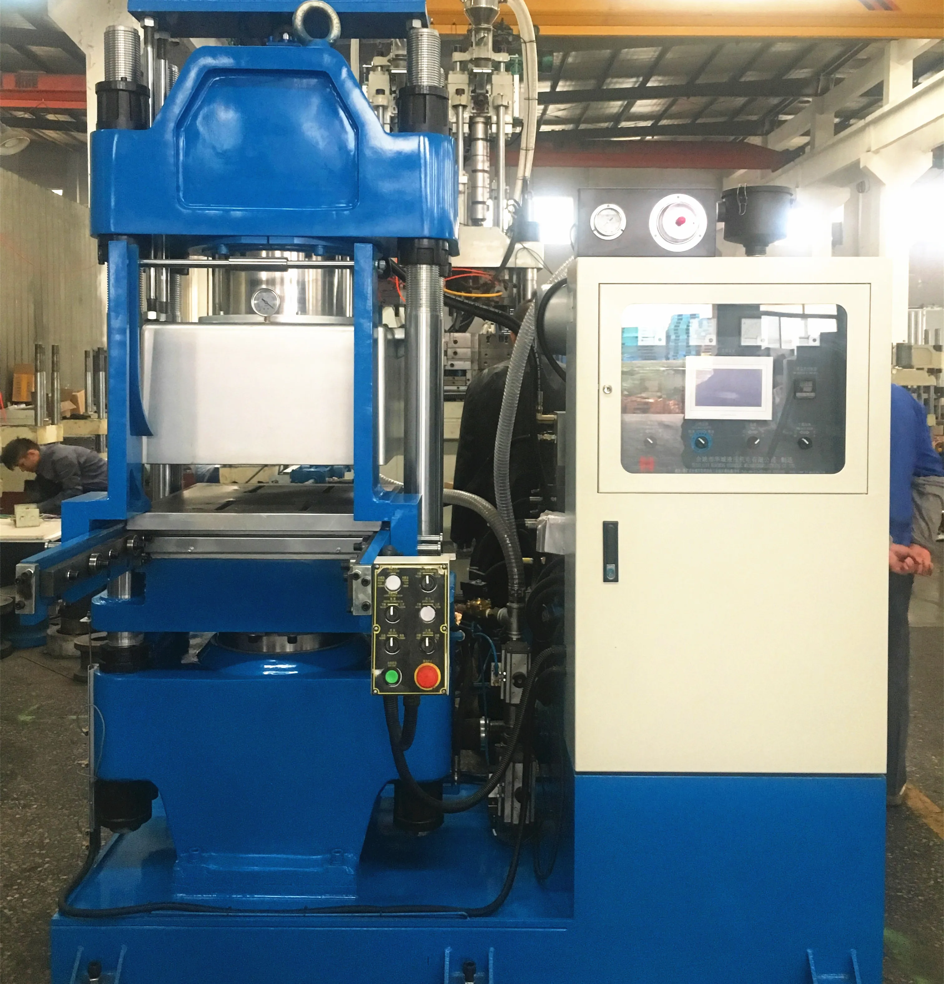 Hacen 200ton silicone rubber o ring making machine supplier