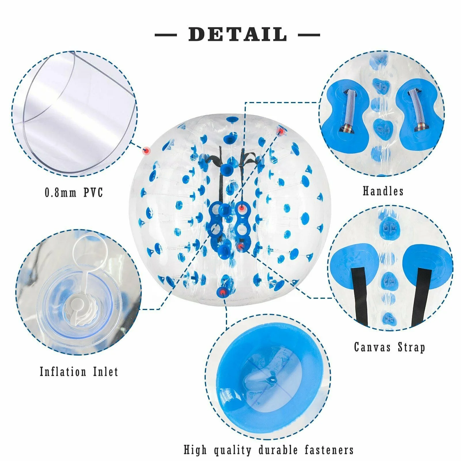 Hot Sale High Quality 100% TPU Inflatable Human Body Adult Bumper Bubble Ball inflatable bubble soccer inflatable football ball