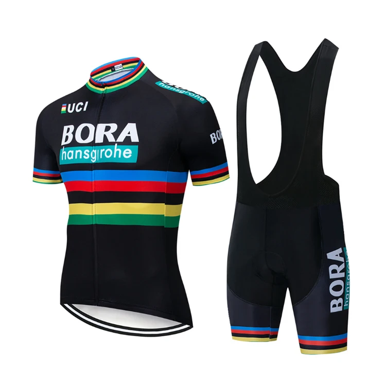 
Summer Sports New Trend, Bib MTB Super Two-piece Cycling Wear Elastic Printed Cycling Jersey// 