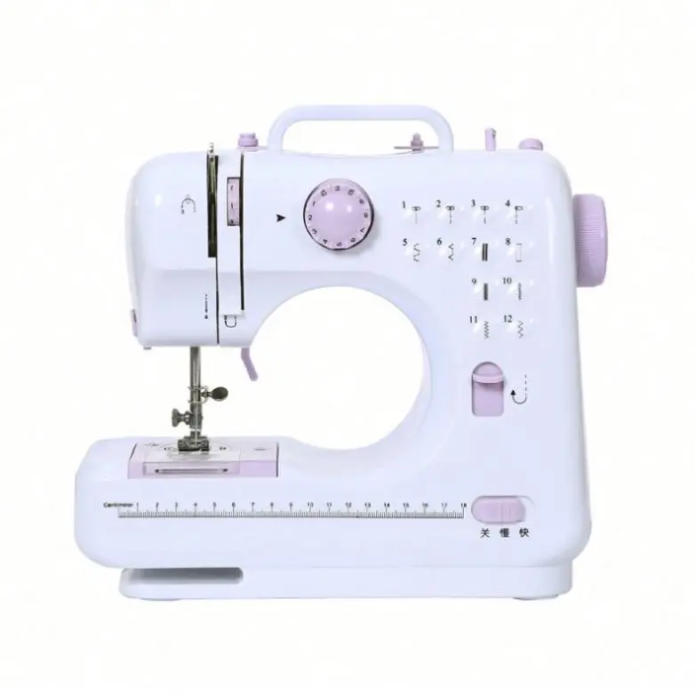 
Multifunction single needle handy domestic sewing machine mini motor household 