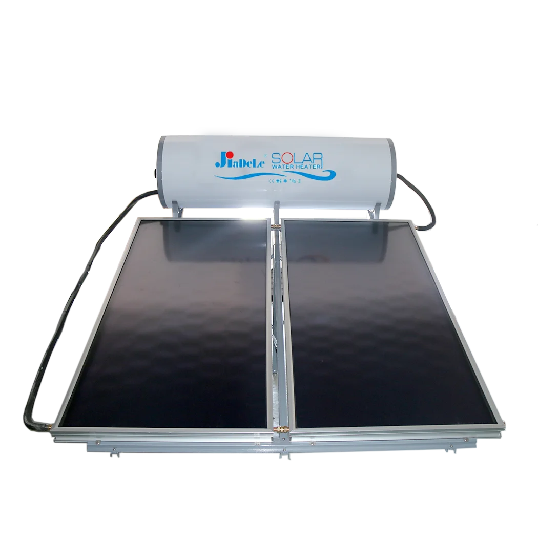 JIADELE новая конкурентоспособная цена низкая китайский поставщик домашняя плоская панель термоэлектрический водонагреватель с солнечной энергией