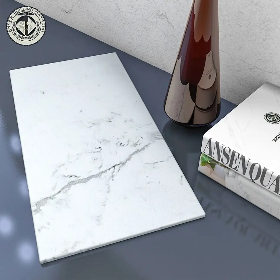 High Quality Pearl calacatta white quartz slab Postmodern calacatta flutter quartz factory