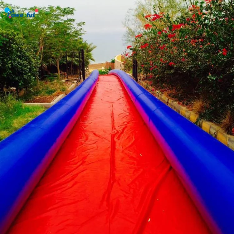 Customized size giant commercial lake inflatable water city slide  for outdoor event
