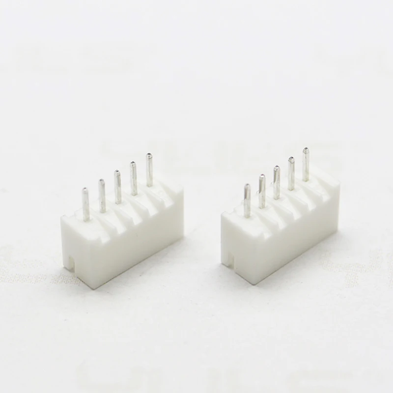 Vertical wafer connector 2.0mm pitch positions 02-16 pin single row through hole male plug header wire to board molex connector