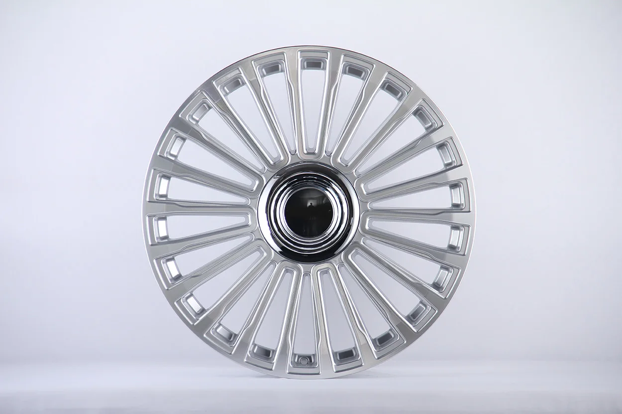 Rep 395  Black Machine Face Gloss Black   and Multi-spoke PCD 20 21 22  inch available in stock Passenger Car Wheel