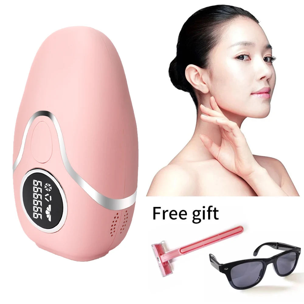 Newest Whole Use diode Photon 999999 Portable Facial Body Remover Light Cool Handheld Painless Ipl Light Hair Removal Device