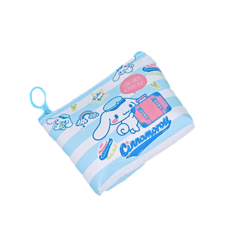 Симпатичный мультяшный кошелек Sanrio KT Melody Cinnamoroll PU для монет с