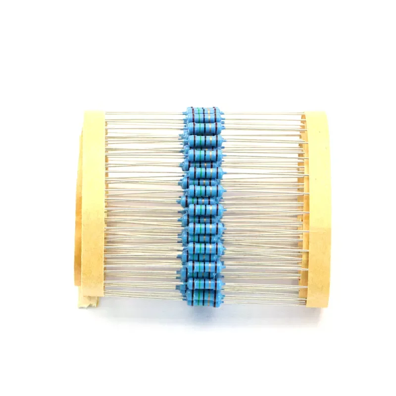 Производство резисторов 1/8 Вт 1/4 1/2 1 2 3 5 металлический пленочный резистор к