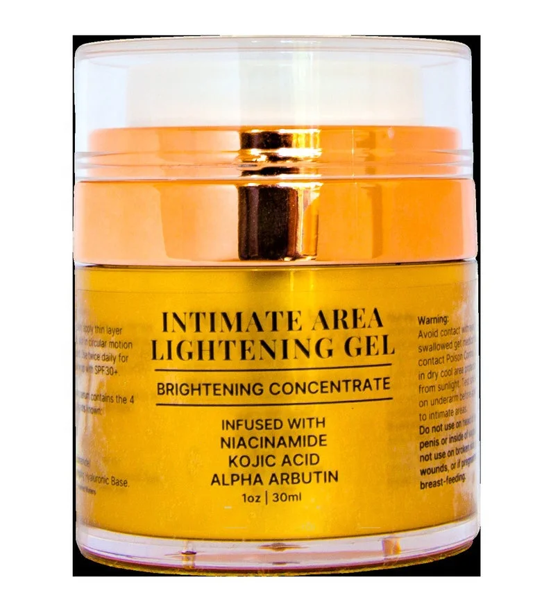 Private Label Intimate Skin Whitening Gel Lightening Body Bleach Cream, Vaginal/Anal Bleaching - Safe for intimate