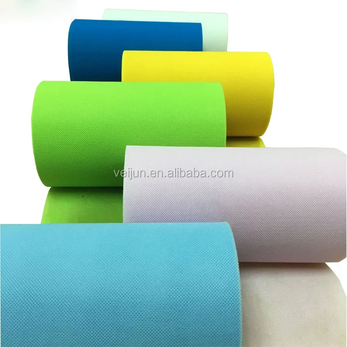 
100% PP Spunbond Industry Non Woven Fabric Colorful PP Fabric 