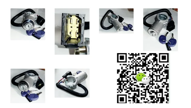EVA factory  ignition switch for IVECO DAILY 2006  2996075 2996076 Ignition Barrel Lock Switch With 2 Key